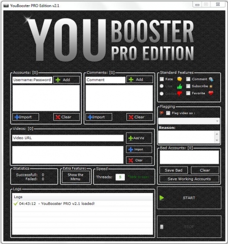 Youbooster Pro Edition Bot