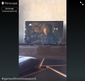 Periscope начал бороться с «пиратами» во время премьеры нового сезона «Игры престолов»